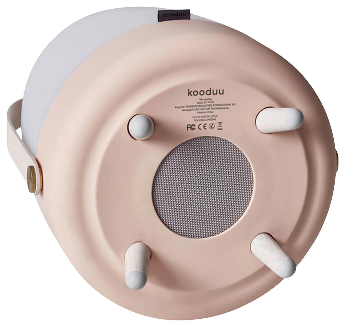 KOODUU LITE-UP PLAY LEUCHTE 28.9/39.7/28.3 cm   - Hellrosa, Design (28.9/39.7/28.3cm)
