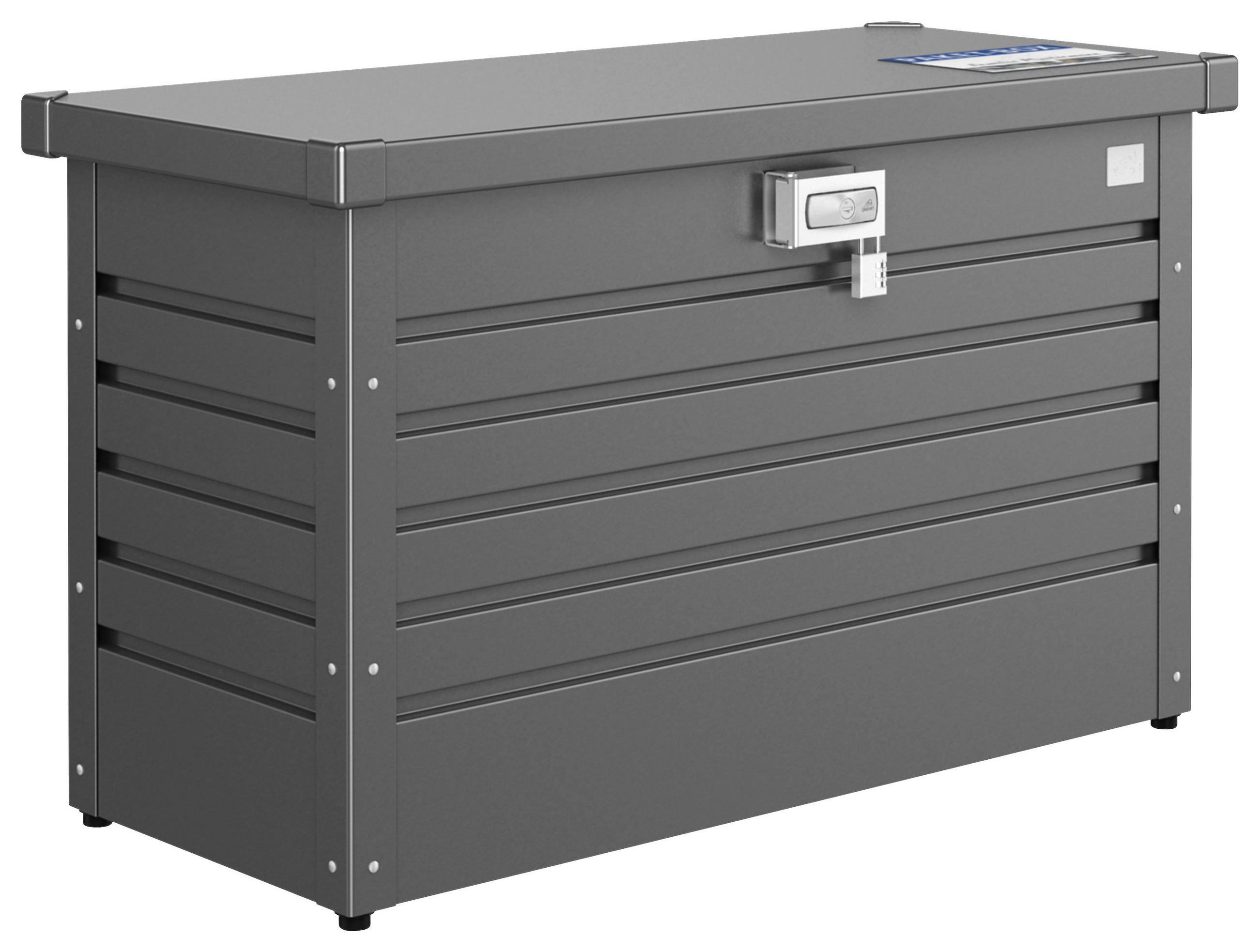 KISSENBOX 101/61/46 cm  - Dunkelgrau, Basics, Metall (101/61/46cm) - Biohort