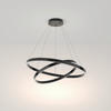 PENDELLEUCHTE Modern 80/120 cm   - Schwarz, Trend, Metall (80/120cm) - MAYTONI