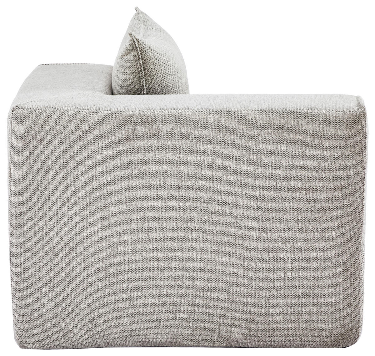 SOFAELEMENT in Webstoff Naturfarben  - Naturfarben, Design, Kunststoff/Textil (90/80/90cm) - Carryhome
