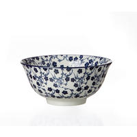 Bol Pentru Cereale  - albastru/alb, Basics, ceramică (16/8cm) - Ritzenhoff Breker