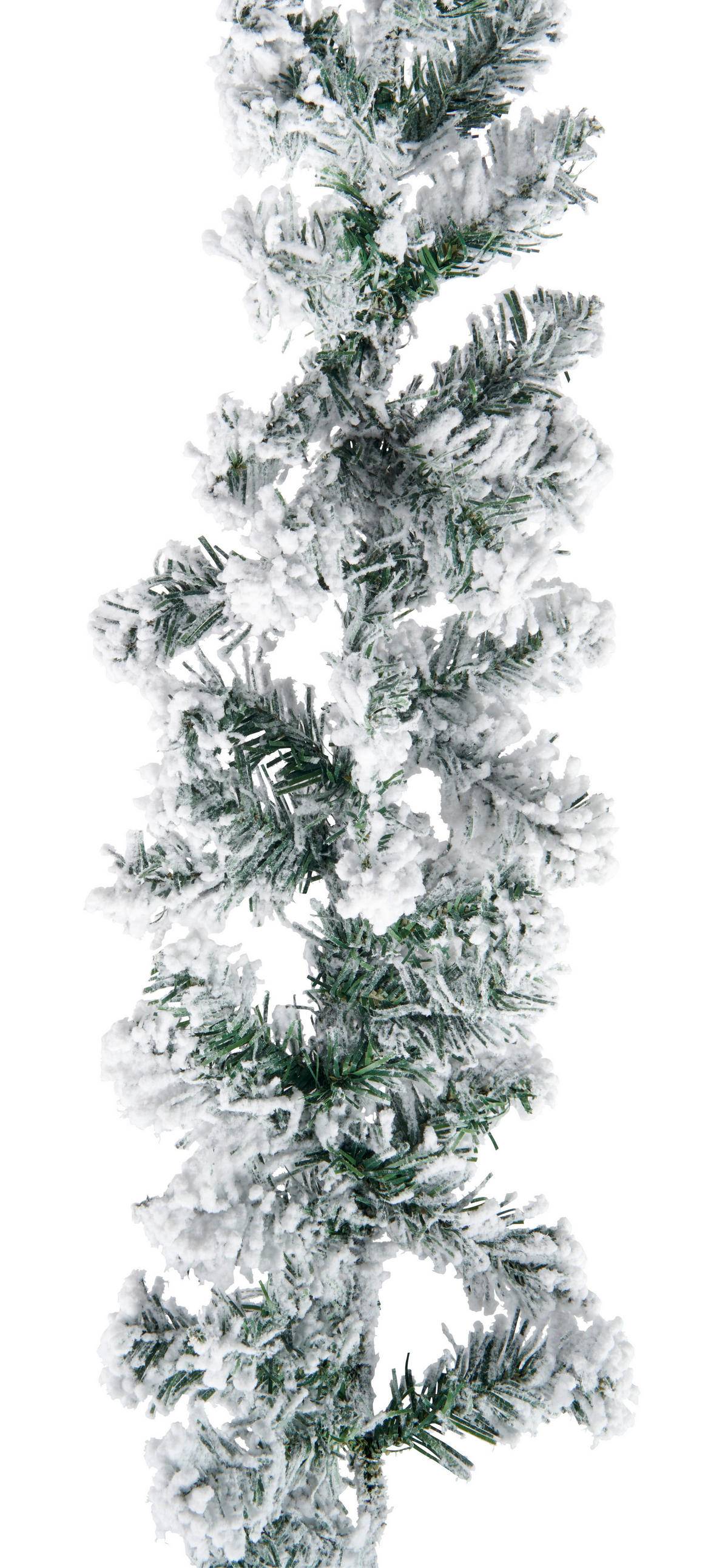 GIRLANDA 270 cm - bílá/zelená, Konvenční, plast (270cm)