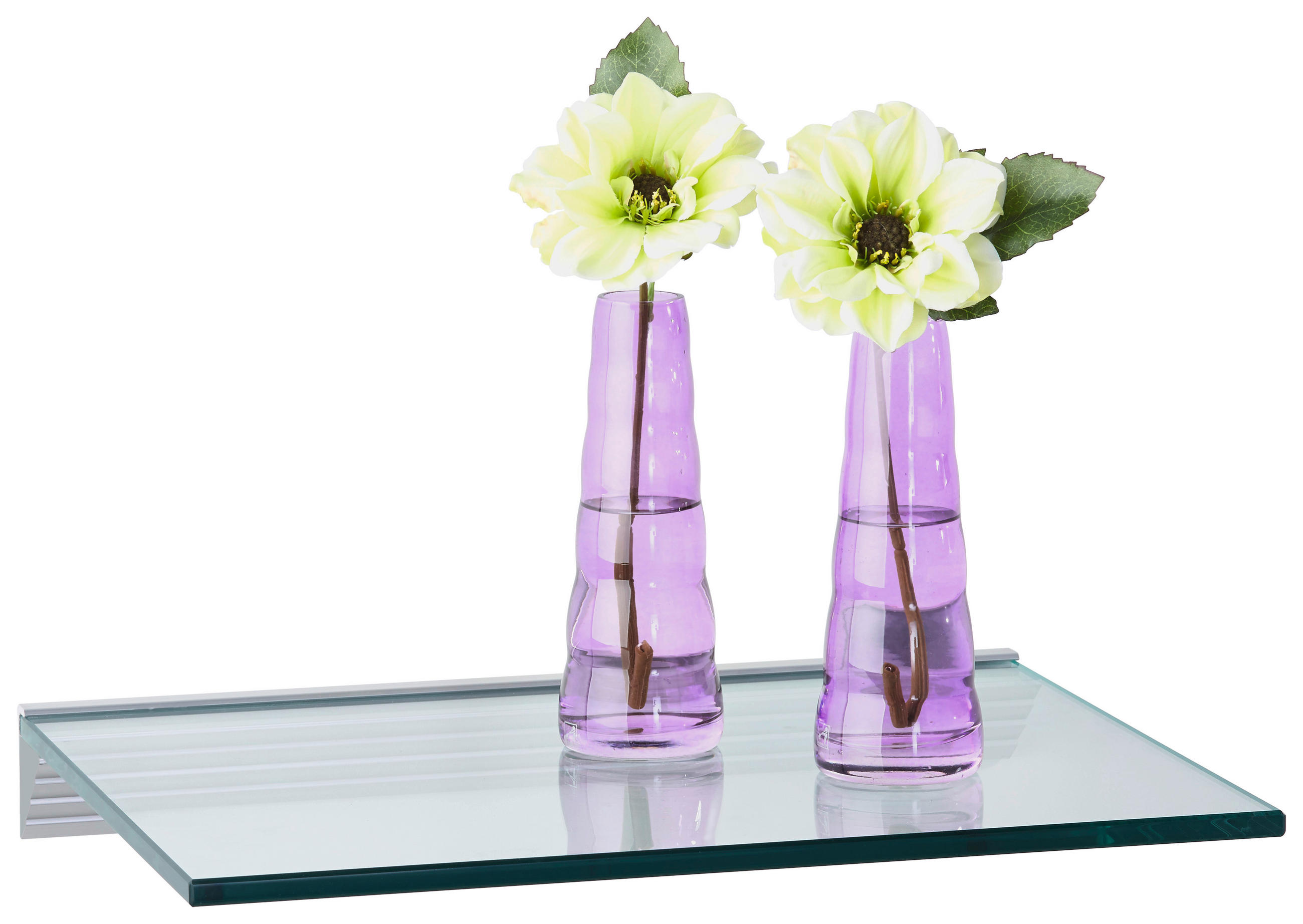 WANDBOARD Transparent  - Transparent, Basics, Glas (40/1/30cm)