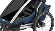 FAHRRADANHÄNGER   Chariot Cross 1  - Blau, Basics, Metall (65/114,5/87cm) - Thule