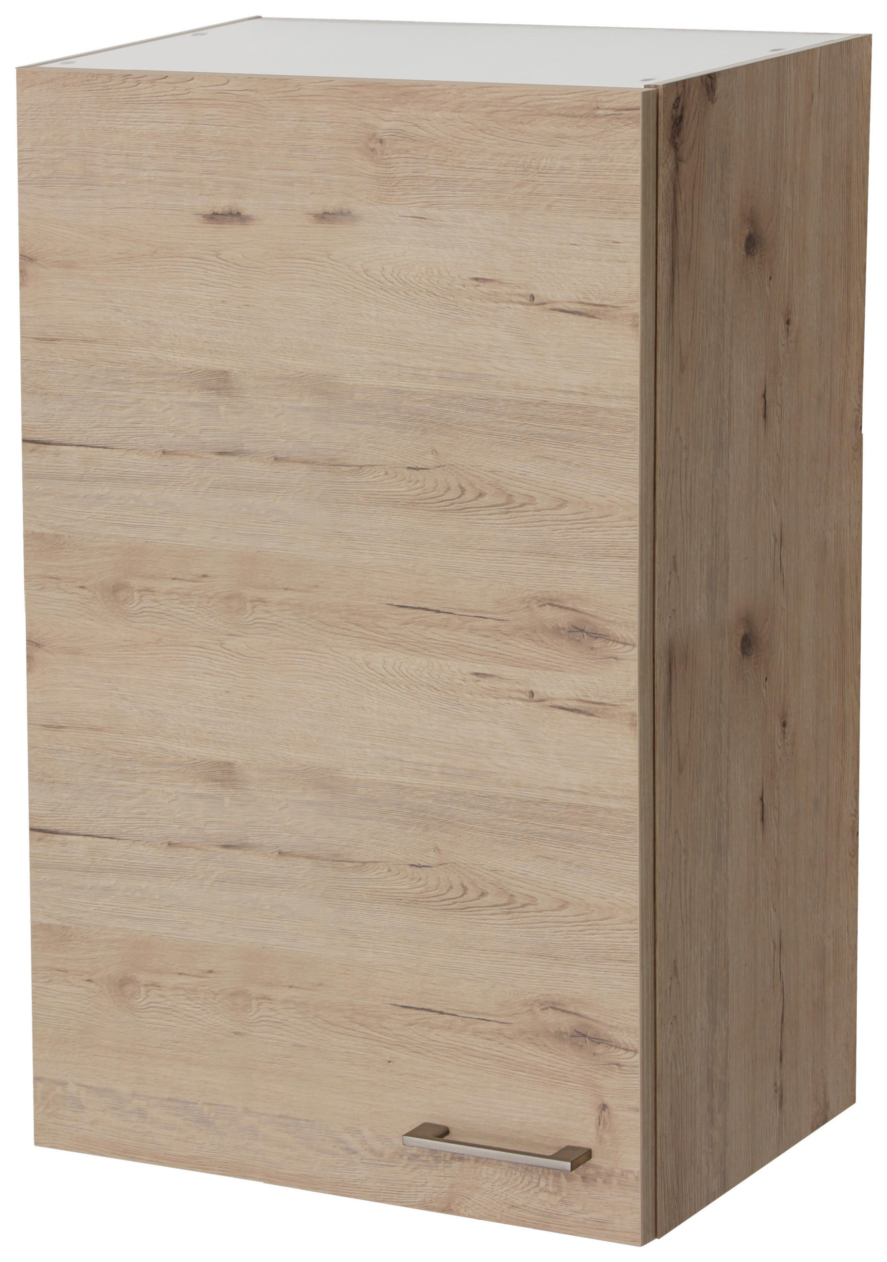 KÜCHENOBERSCHRANK 60/89/32 cm  in Eiche San Remo  - Edelstahlfarben/Eiche San Remo, MODERN, Holzwerkstoff/Metall (60/89/32cm) - FlexWell
