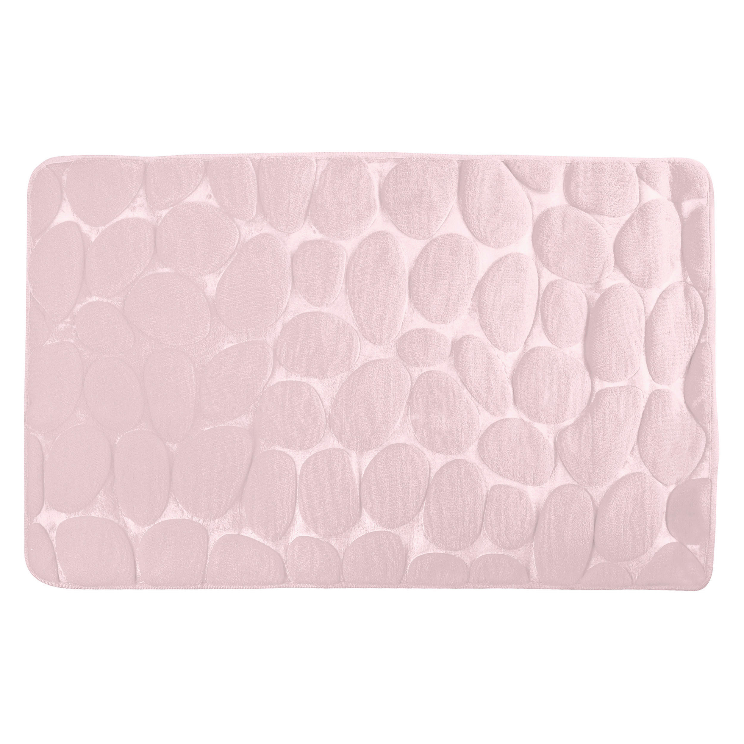 BADEMATTE Rosa 50/80 cm  - Rosa, Basics, Textil (50/80cm) - MSV