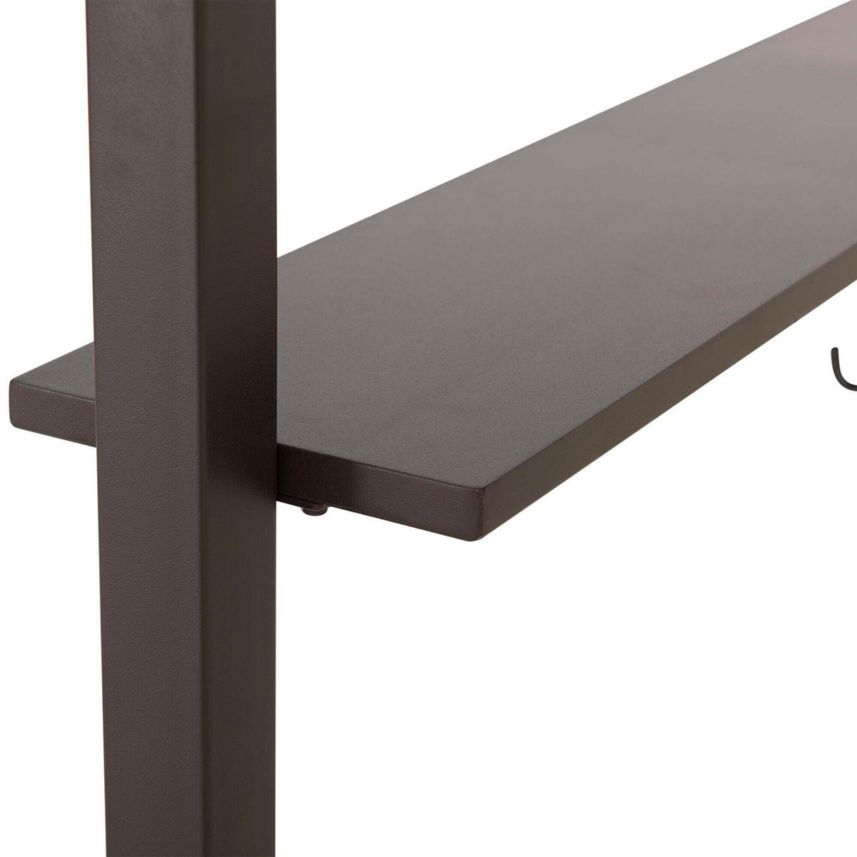 PAVILLON 242/248/153 cm Stahl  - Braun, Basics, Metall (242/248/153cm) - Modante