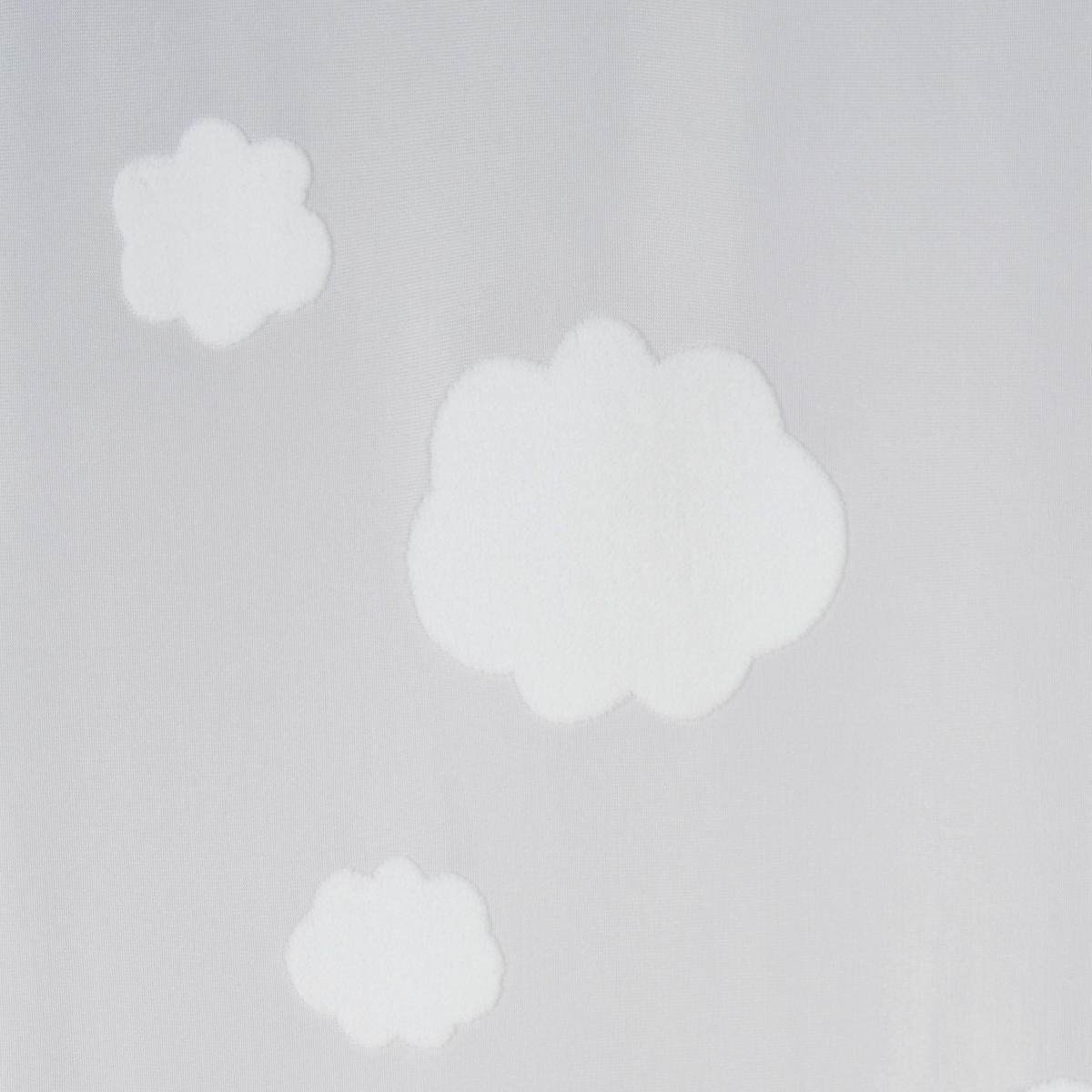 DĚTSKÝ ZÁVĚS, průhledné,  - bílá, Konvenční, textil (140/245cm) - Ben'n'jen