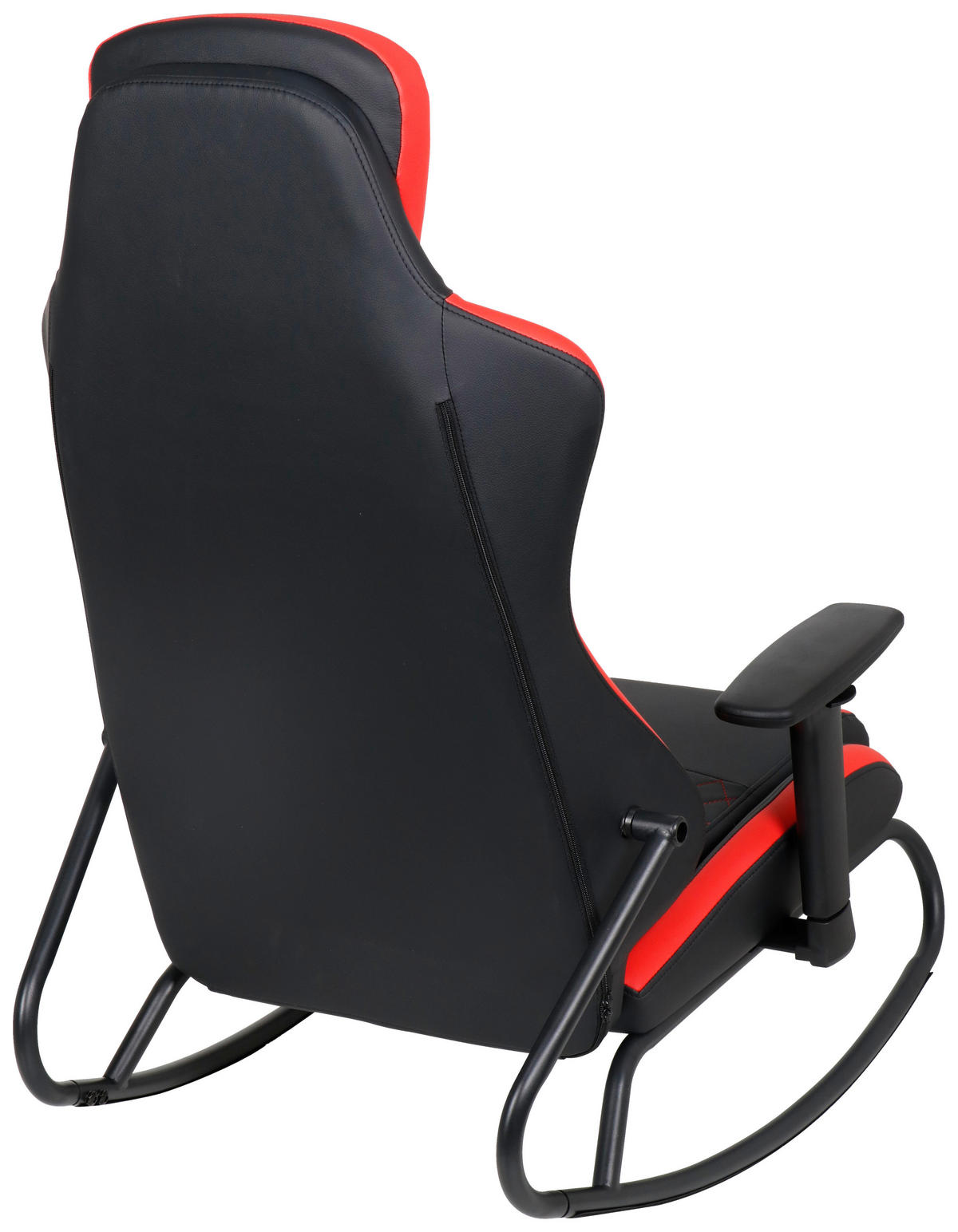 GAMINGSTOL  i läderimitation röd, svart  - röd/svart, Design, metall/textil (69/98/87cm) - Boxxx
