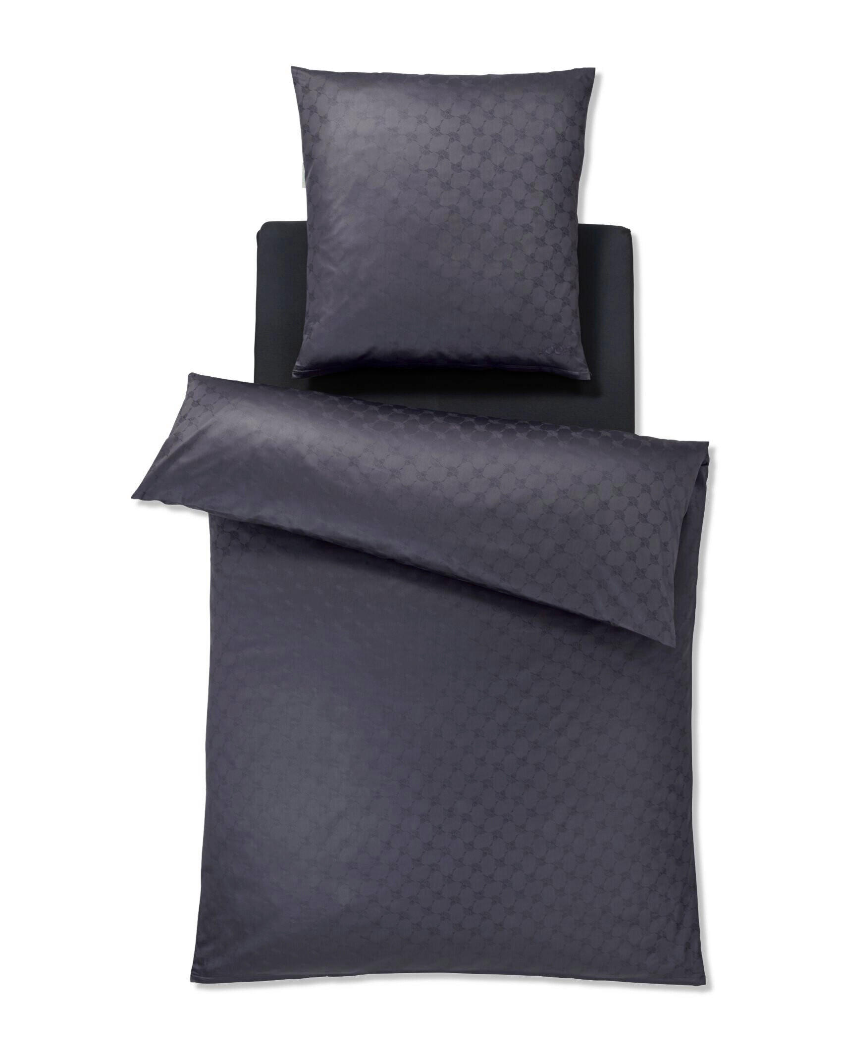 BETTWÄSCHE 2-teilig JOOP! CORNFLOWER Jersey 135/200 cm  - Grau, Basics, Textil (135/200cm) - Joop!