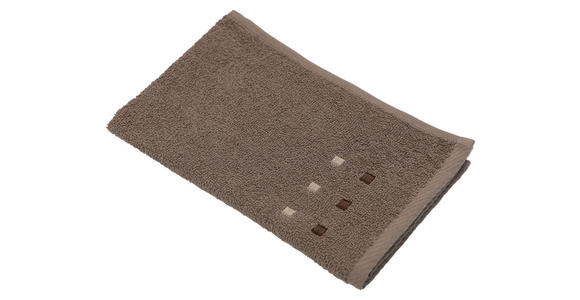 GÄSTETUCH 30/50 cm Taupe - Taupe, KONVENTIONELL, Textil (30/50cm) - Esposa