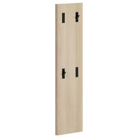GARDEROBENPANEEL  in 40/170/3,7 cm  - Eiche Bianco, Design, Holzwerkstoff (40/170/3,7cm) - Voleo