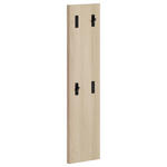 GARDEROBENPANEEL  in 40/170/3,7 cm  - Eiche Bianco, Design, Holzwerkstoff (40/170/3,7cm) - Voleo
