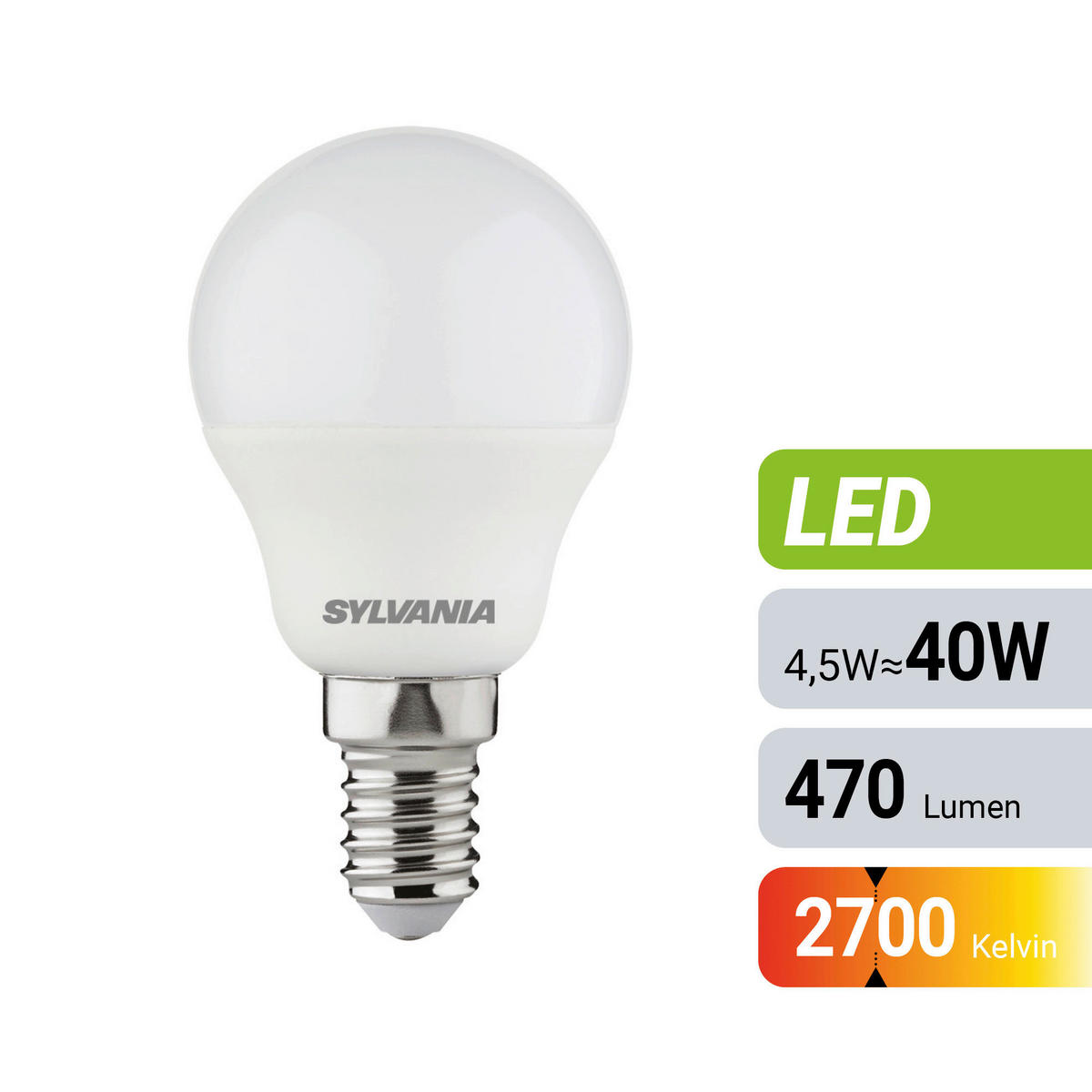 LED IZZÓ   E14  - Basics (4,5/8,2cm)