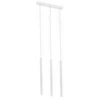 HÄNGELEUCHTE Argon Etna Plus 130/4/42 cm   - Weiß, Design, Metall (130/4/42cm)