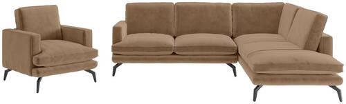 Livetastic SEDACIA ZOSTAVA, textil, hnedá