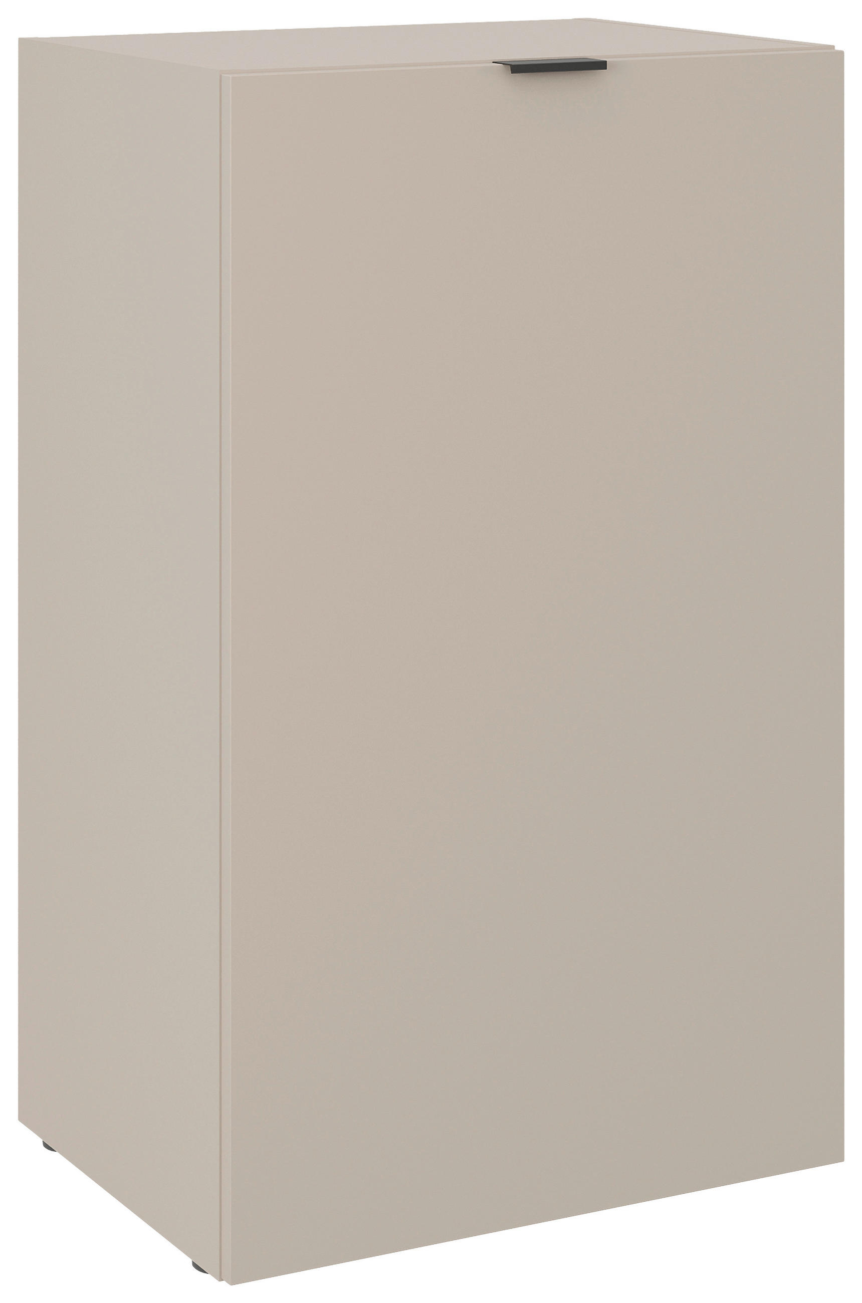 KOMMODE , 52,4/87,4/40,1 cm,  - Taupe/Schwarz, MODERN, Holzwerkstoff/Kunststoff (52,4/87,4/40,1cm) - Carryhome
