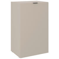 KOMMODE , 52,4/87,4/40,1 cm,  - Taupe/Schwarz, MODERN, Holzwerkstoff/Kunststoff (52,4/87,4/40,1cm) - Carryhome