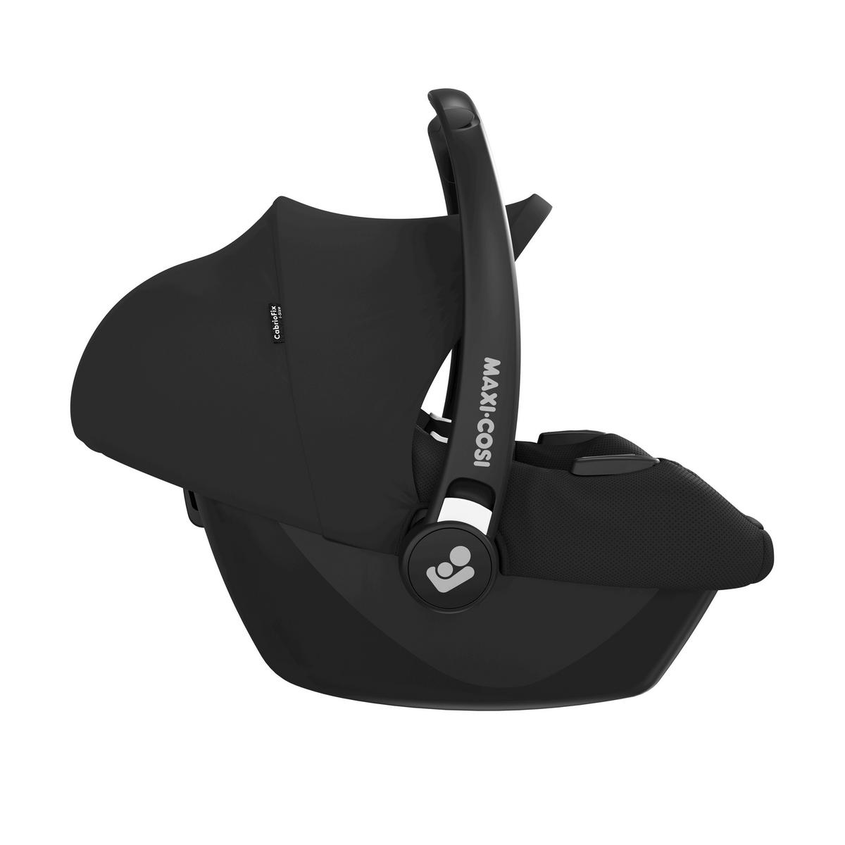 BABYSKYDD Cabriofix i-size 2022  - svart, Basics, metall/textil (44/55,5/66cm) - Maxi-Cosi