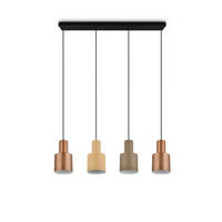 HÄNGELEUCHTE 87/12/150 cm    - Taupe/Beige, Design, Metall (87/12/150cm) - Trio Leuchten