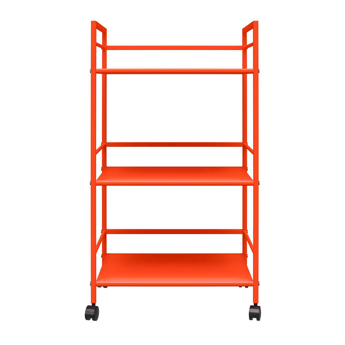 SERVIERWAGEN Orange  - Orange, Design, Kunststoff/Metall (43/77/29cm) - MID.YOU