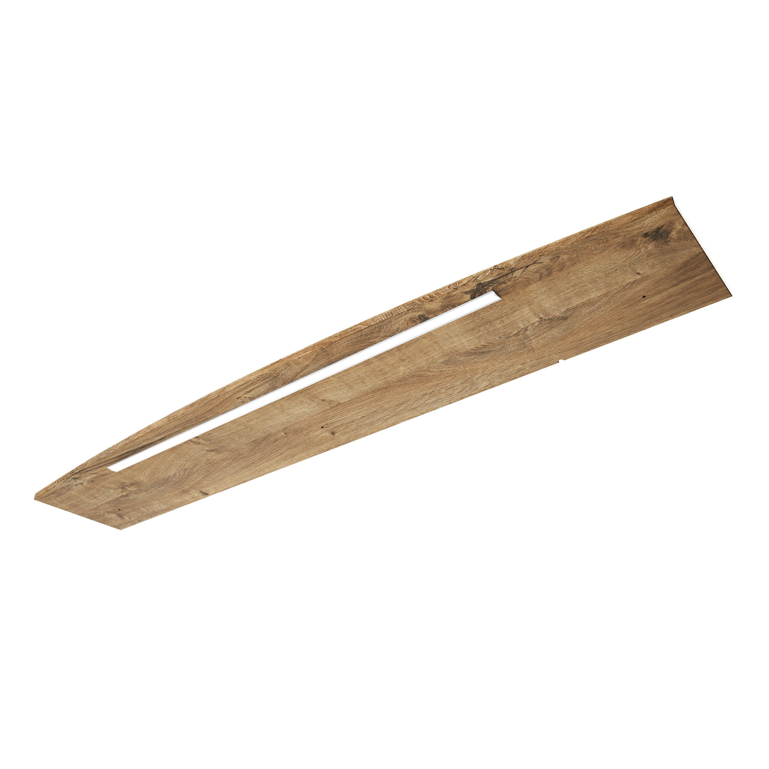 PÁRKÁNYVILÁGÍTÁS LED izzó  - tölgyfa, Konventionell, faalapú anyag (142/1,6/26,5cm) - Sadena