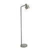 STEHLEUCHTE 25/34/148 cm    - Chromfarben/Silberfarben, KONVENTIONELL, Metall (25/34/148cm) - ENDON
