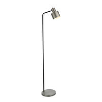STEHLEUCHTE 25/34/148 cm    - Chromfarben/Silberfarben, KONVENTIONELL, Metall (25/34/148cm) - ENDON