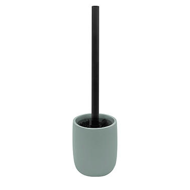 WC-BÜRSTENHALTER in   Kunststoff  - Graugrün, Basics, Kunststoff (10/38cm) - Spirella