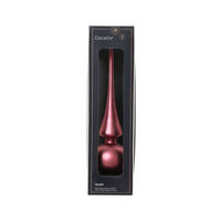 CHRISTBAUMSPITZE  - Dunkelrosa, Basics, Glas (6/26/26cm)