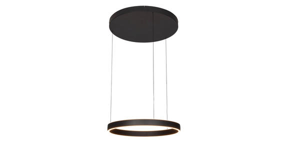 LED-HÄNGELEUCHTE 60/170 cm  - Schwarz, Design, Kunststoff/Metall (60/170cm) - Dieter Knoll