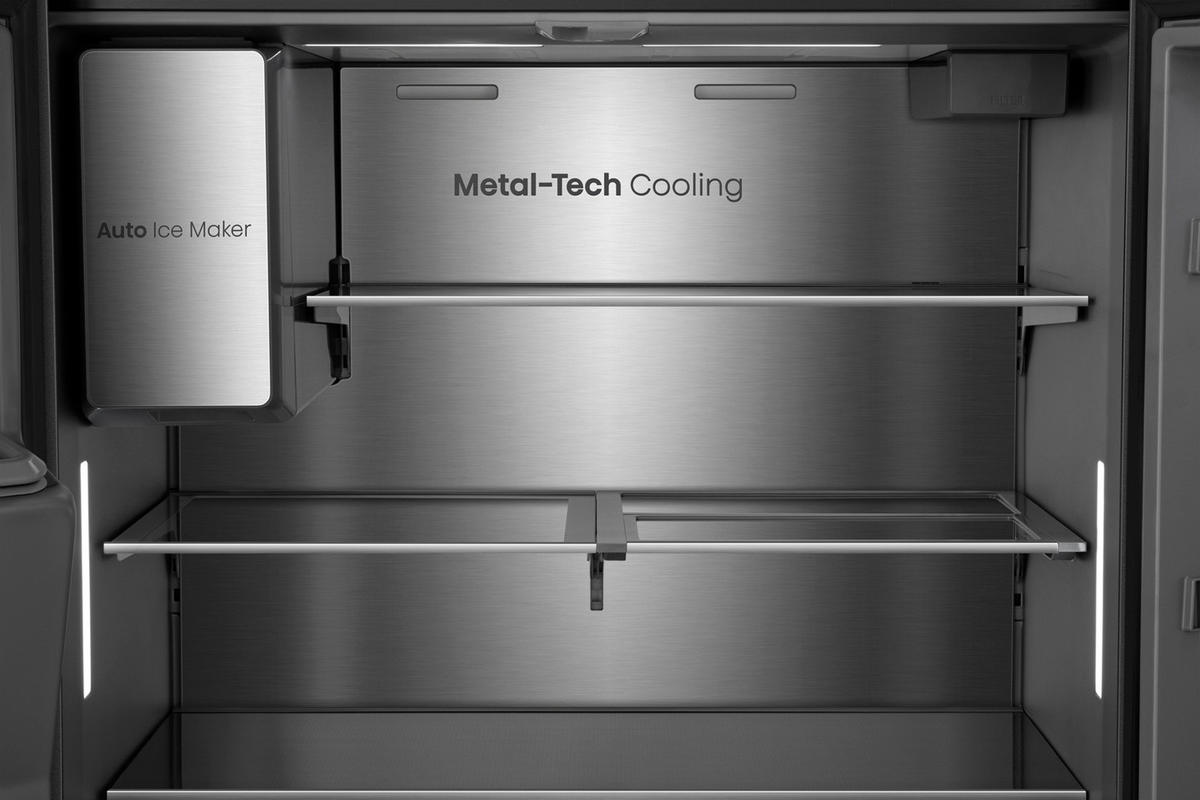 FRENCH-DOOR 91,4/179/73 cm RQ600P7SKE  - Schwarz, Trend (91,4/179/73cm) - Hisense