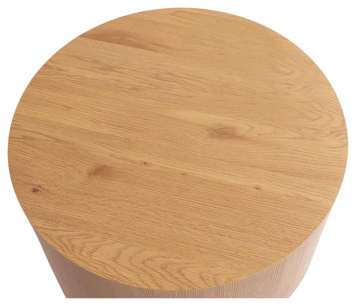 BEISTELLTISCH 60/60/30 cm Eichefarben rund  - Eichefarben, Design, Holzwerkstoff (60/60/30cm) - Xora