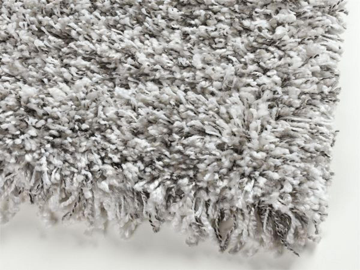 HOCHFLORTEPPICH 60/90 cm FANTASY SHAGGY Silberfarben  - Silberfarben, Basics, Textil (60/90cm) - Novel