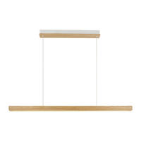 LED-PENDELLEUCHTE 115/4,4/5 cm  - Eschefarben, Natur, Holz (115/4,4/5cm) - Nordlux