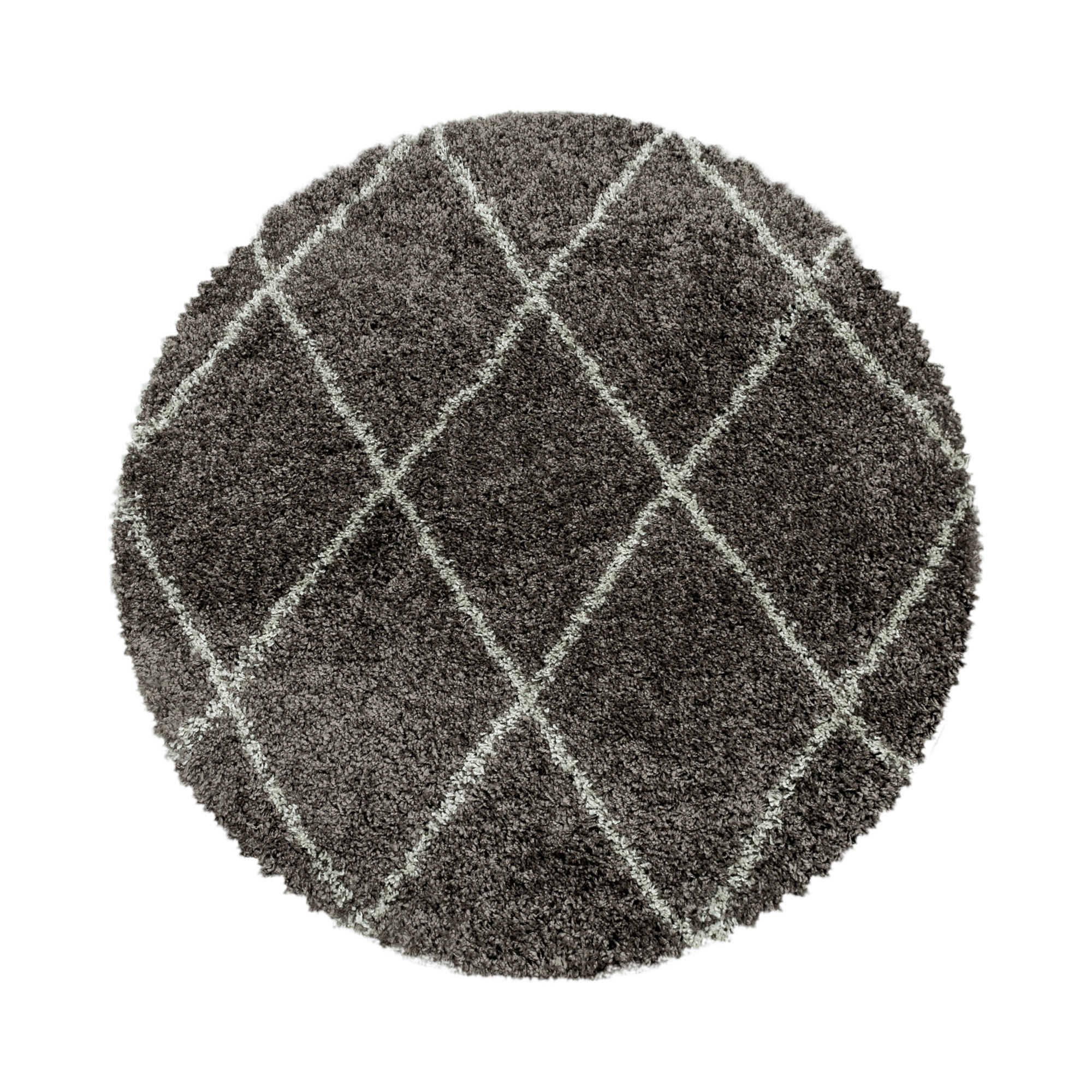 HOCHFLORTEPPICH 160 cm Alvor 3401 taupe Taupe  - Taupe, Basics, Textil (160cm) - Novel