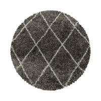 HOCHFLORTEPPICH 160 cm Alvor 3401 taupe Taupe  - Taupe, Basics, Textil (160cm) - Novel