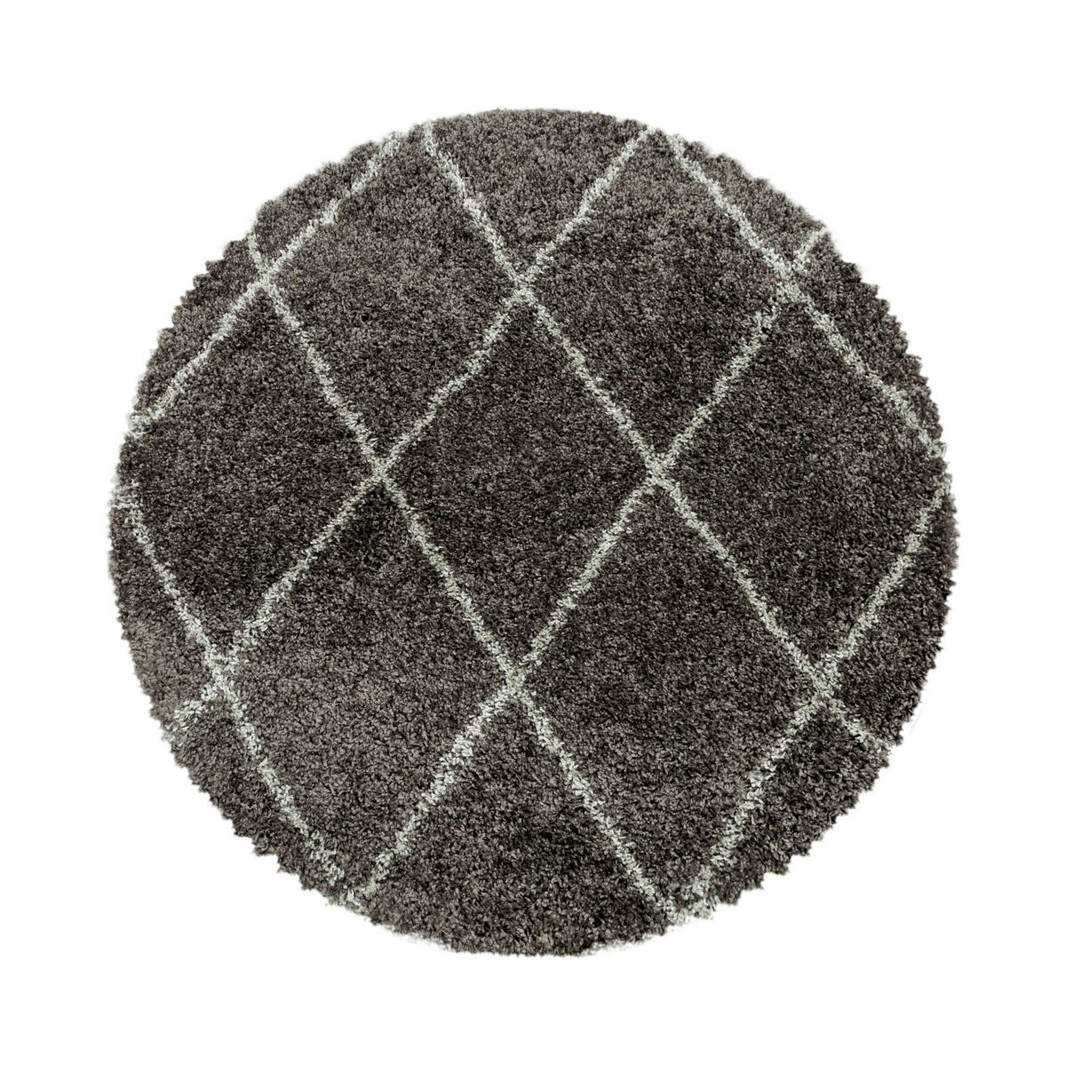 HOCHFLORTEPPICH 160 cm Alvor 3401 taupe Taupe  - Taupe, Basics, Textil (160cm) - Novel