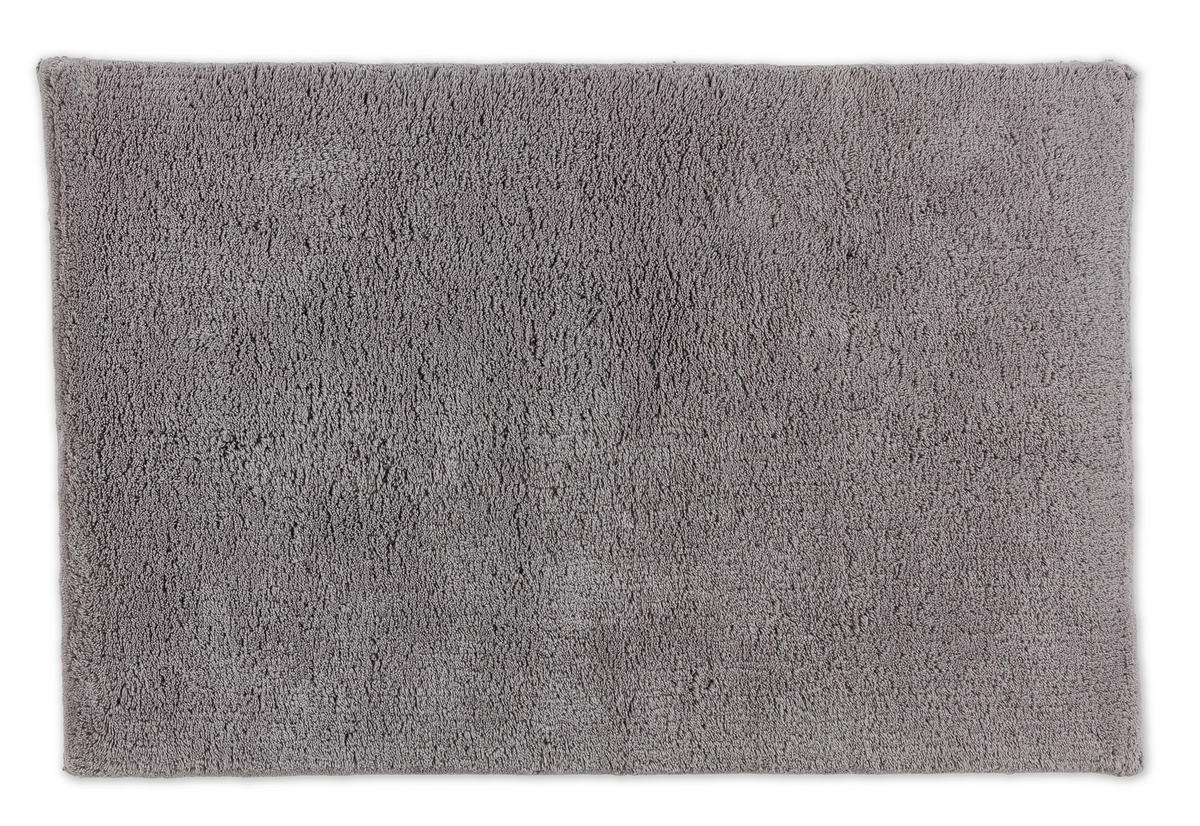 BADTEPPICH Bahamas Hellgrau 40/60 cm  - Hellgrau, Basics, Textil (40/60cm) - Schöner Wohnen