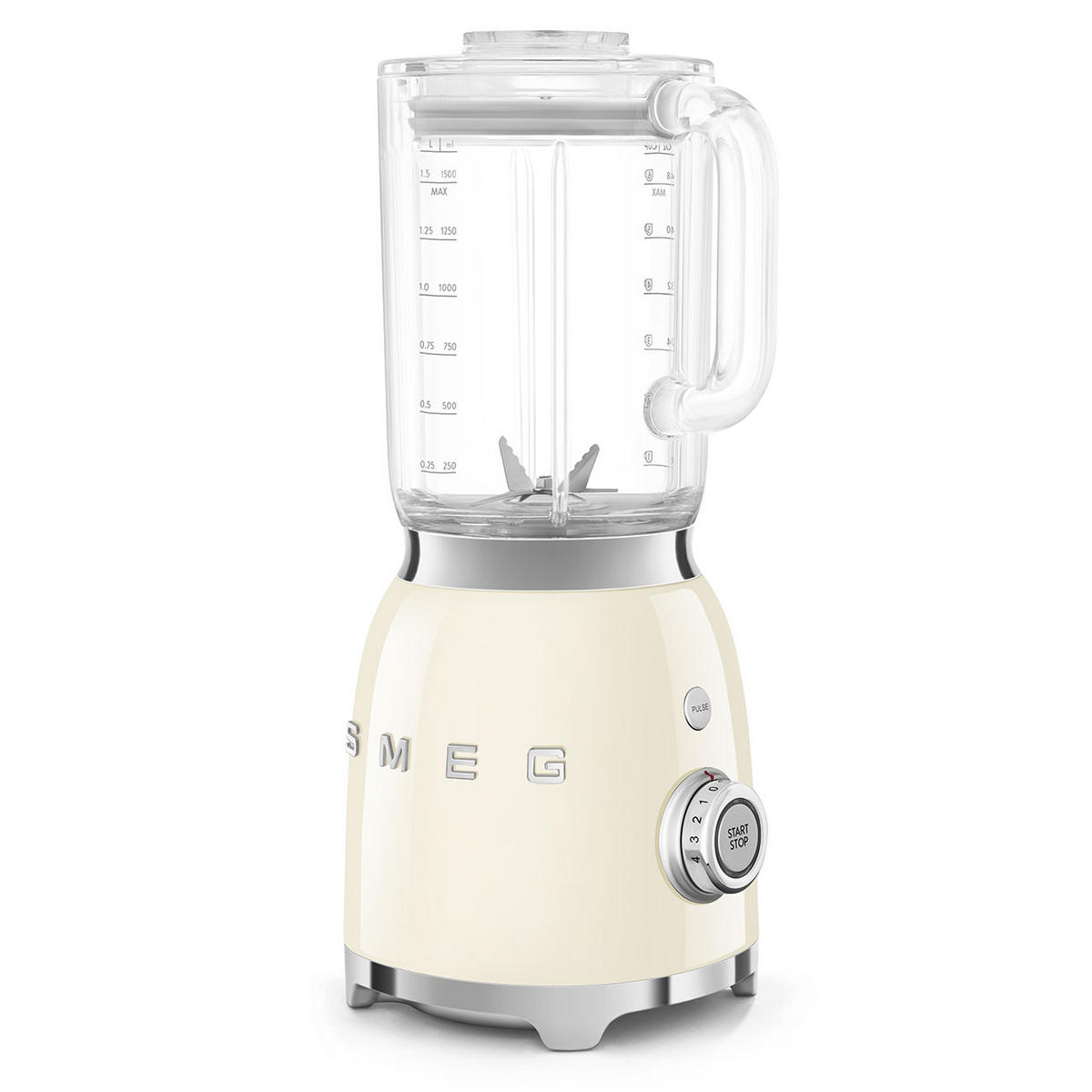 STANDMIXER  - Creme, Design, Kunststoff/Metall (19,7/39,7/16,3cm) - SMEG