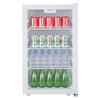 GETRÄNKEKÜHLSCHRANK 48/85/43 cm  - Weiß, Basics, Glas/Kunststoff (48/85/43cm) - Silva Homeline