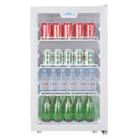 GETRÄNKEKÜHLSCHRANK 48/85/43 cm  - Weiß, Basics, Glas/Kunststoff (48/85/43cm) - Silva Homeline