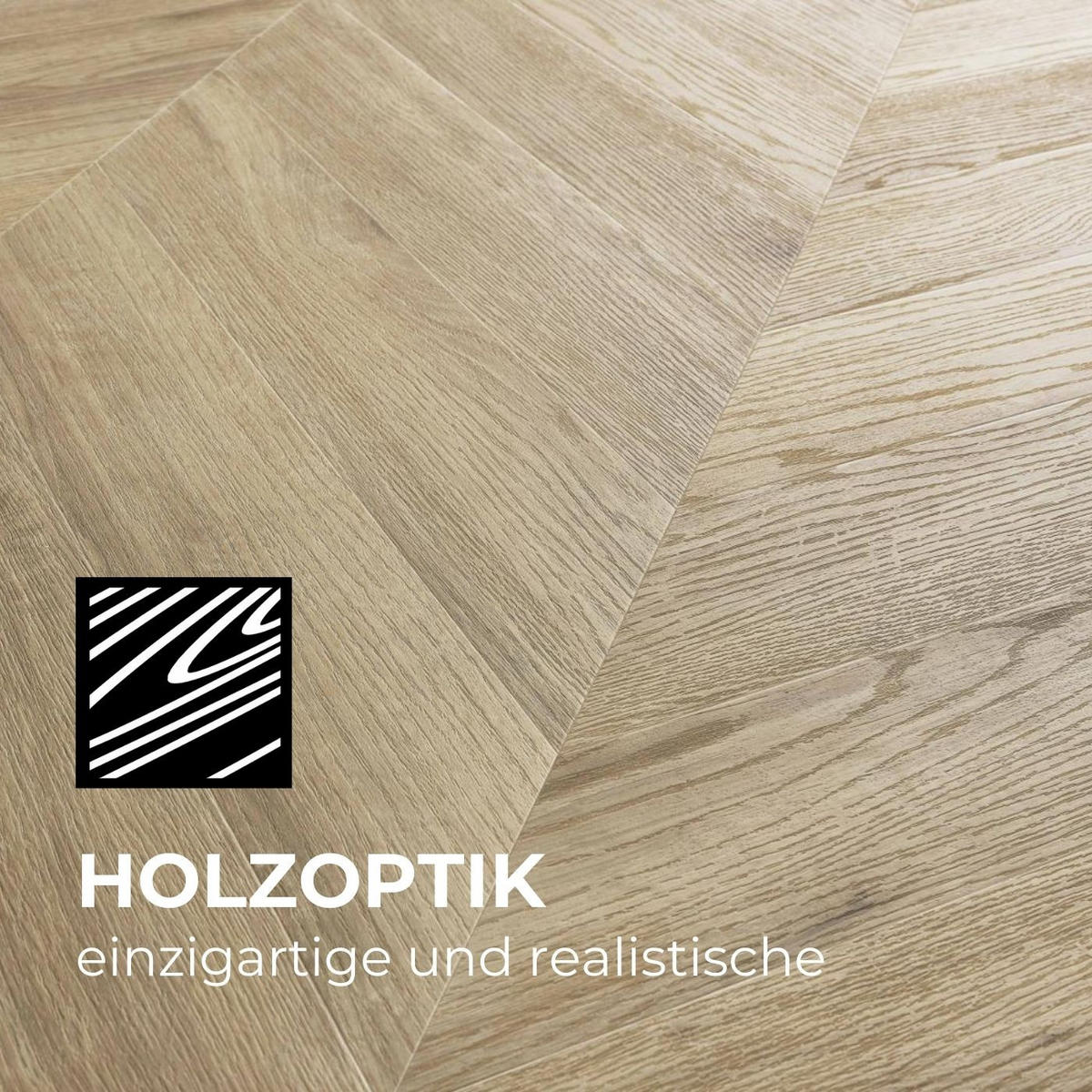 VINYLBODEN Chevron Tucson  per  m² - Design, Kunststoff (60/12/0,45cm) - Venda