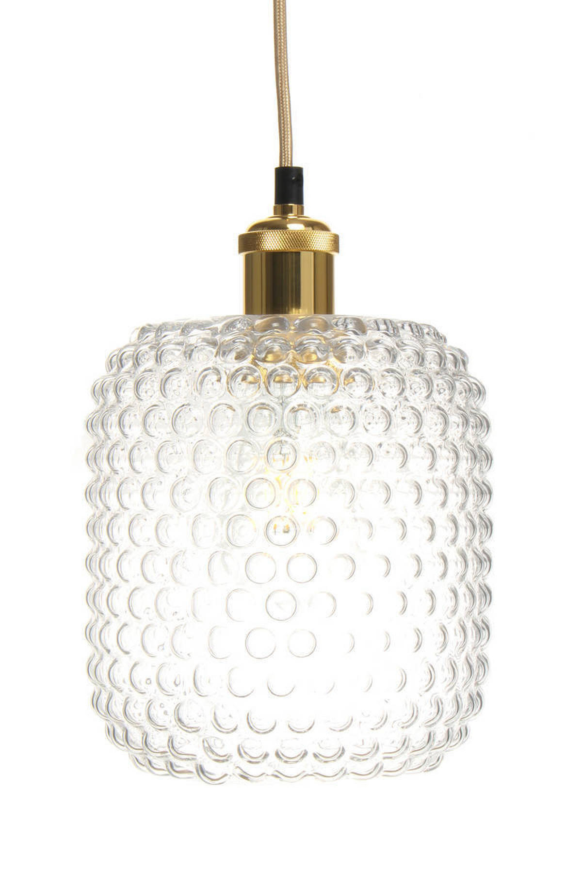 ZÁVESNÉ SVIETIDLO,  20/27/20 cm - číra, Trend, sklo (20/27/20cm) - P & B