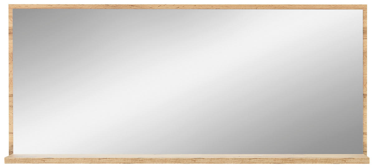 ŠATNA, 185/202/38 cm - bílá/barvy dubu, Basics, kompozitní dřevo/sklo (185/202/38cm) - Xora