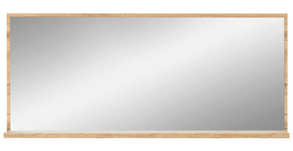 WANDSPIEGEL 135/60/17 cm    - Eichefarben, Basics, Glas/Holzwerkstoff (135/60/17cm) - Xora