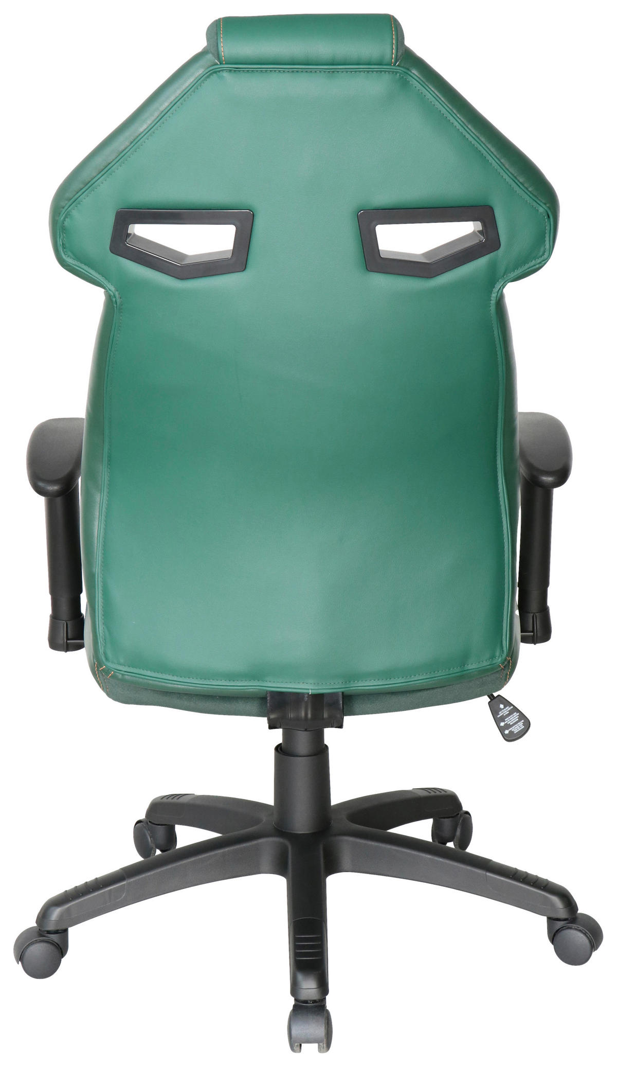 GAMINGSTUHL Grün, Orange, Schwarz Metall, Kunststoff   - Schwarz/Orange, Design, Kunststoff/Metall (72/117,5-126/71cm) - BX Gaming