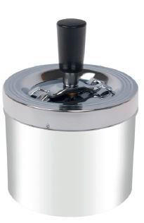 DREHASCHER - Weiß, Basics, Metall (9,5/13cm) - Ambia Home