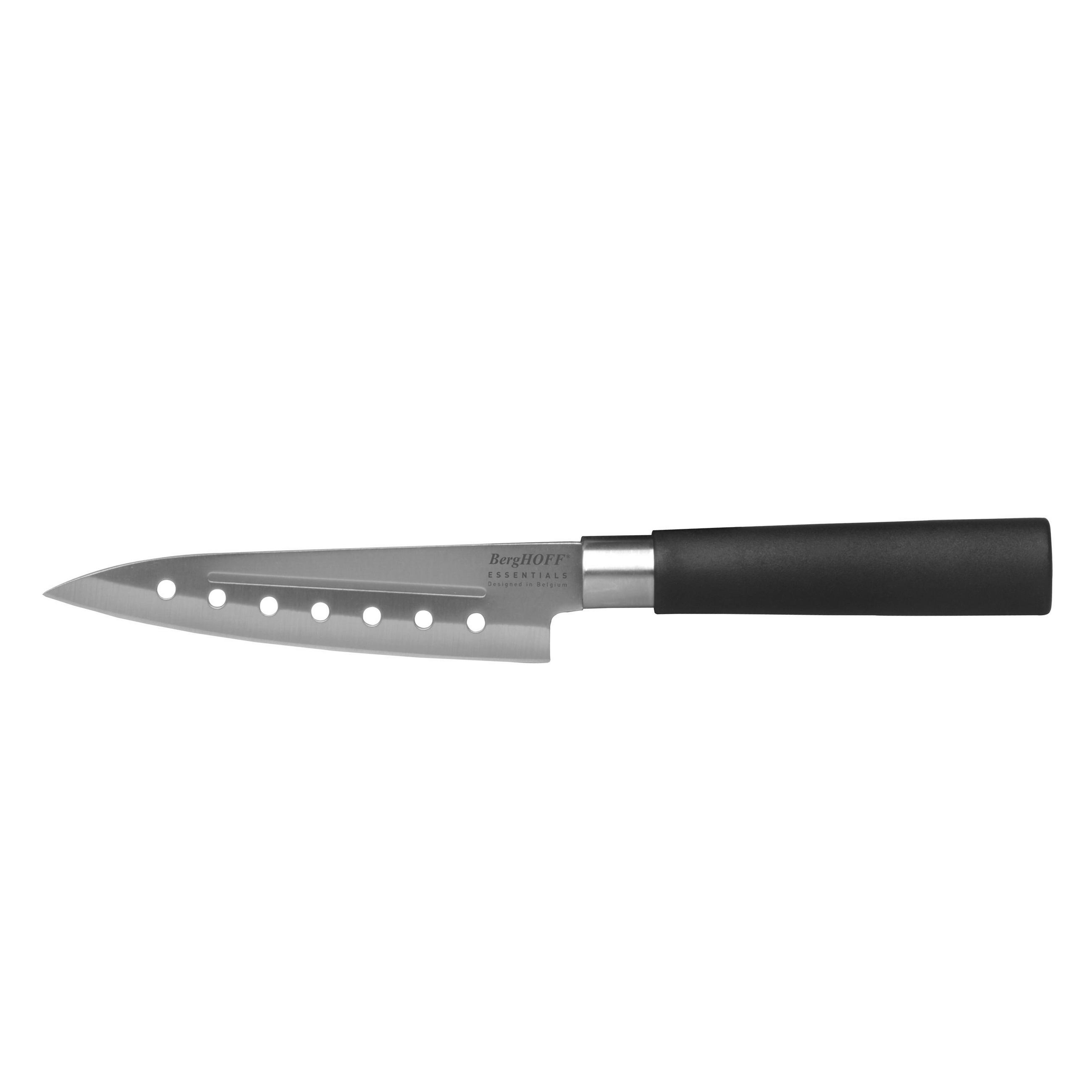 NOŽ SANTOKU   23,5/2,5/1,5 cm           nerjaveče jeklo - črna, Basics, kovina/umetna masa (23,5/2,5/1,5cm) - BergHOFF