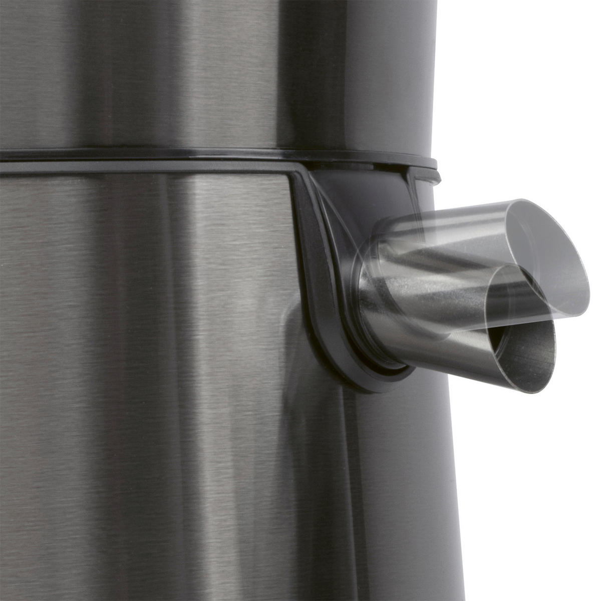 ENTSAFTER  - Schwarzchrom, Trend, Metall (45,5/42,0/0,255cm) - Bomann